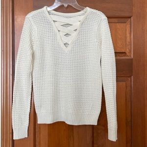 2Sable cream sweater.
